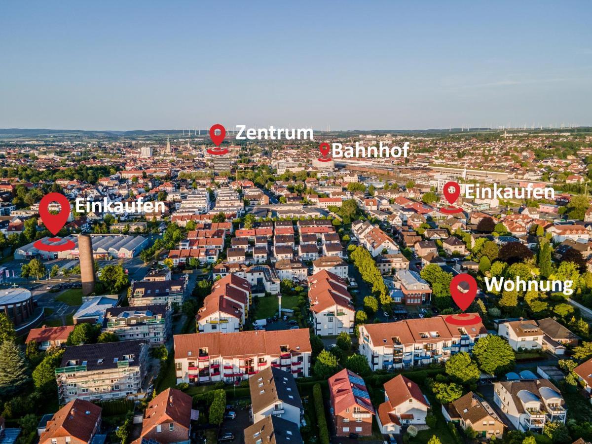 Zentrale Ruhige Wohnung Mit Parkplatz Paderborn Exterior foto